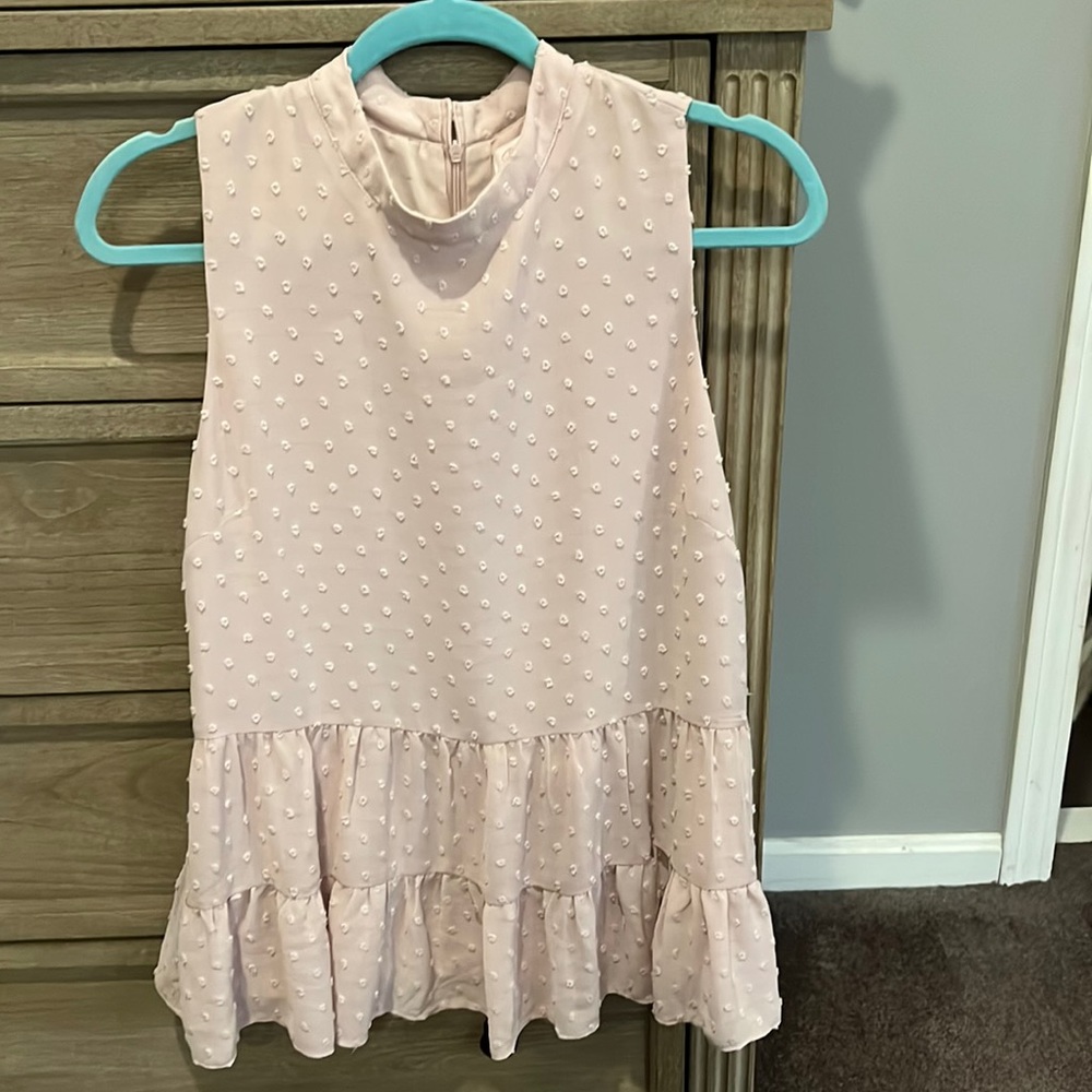 Pink tank top